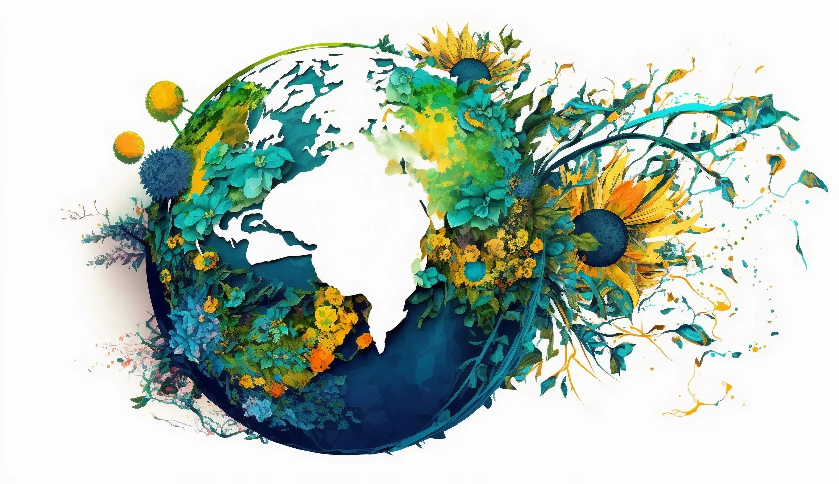 A connected planet